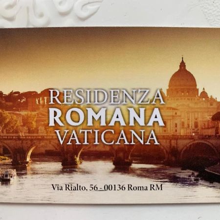 Residenza Romana Vaticana Eksteriør billede